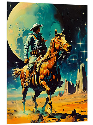 Tableau en PVC The Space Cowboy