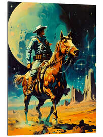 Magnettafel The Space Cowboy