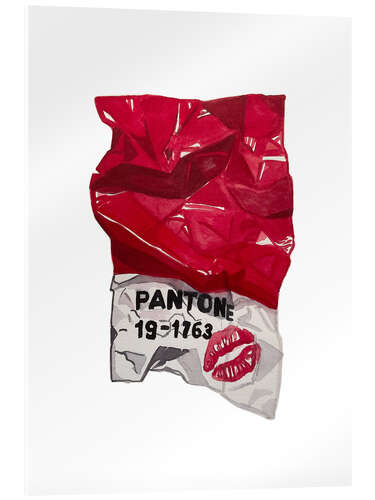 Acrylglas print Racing Red