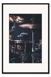 Gerahmter Kunstdruck Modernes Schlagzeug
