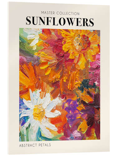 Quadro em acrílico Sunflowers, 2023