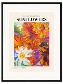 Gerahmter Kunstdruck Sunflowers, 2023