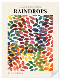 Wandsticker Raindrops, 2023