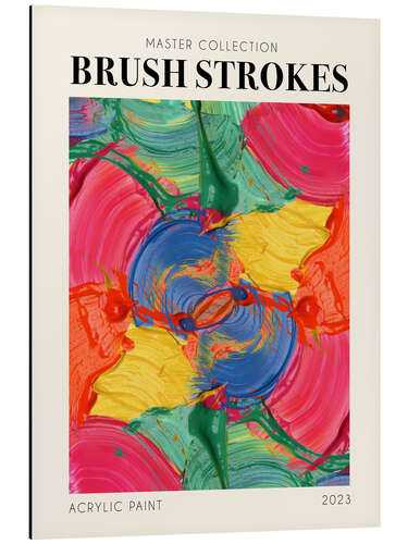 Alubild Brush Strokes, 2023