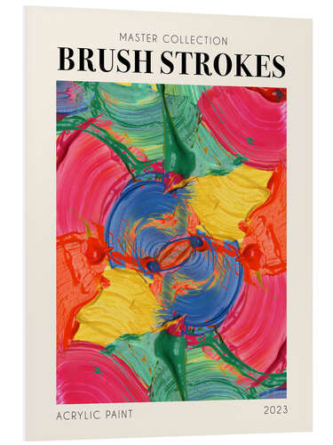 Quadro em PVC Brush Strokes, 2023