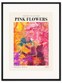 Gerahmter Kunstdruck Pink Flowers, 2023