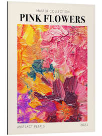 Magnettafel Pink Flowers, 2023