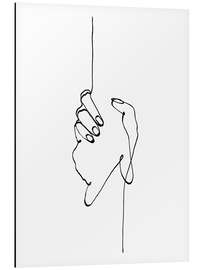 Magnettafel Helfende Hände