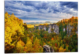 Gallery Print Herbststimmung Sächsische Schweiz