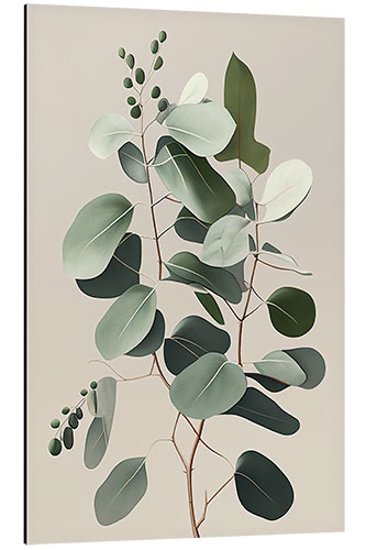 Stampa su alluminio Eucalyptus Branches II