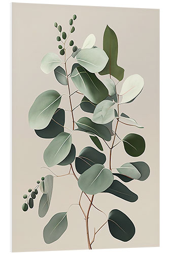 Quadro em PVC Eucalyptus Branches II