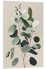 PVC print Eucalyptus Branches II