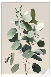 Wall sticker Eucalyptus Branches II