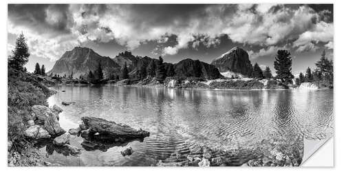 Adesivo murale Lìmedes Lake, Dolomites