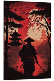 Magnettafel Japanese Samurai II