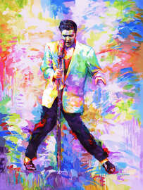 Magnettafel Elvis Presley Pop Art