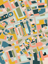 Magnettafel Somewhere in London