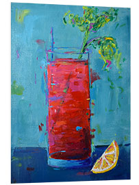 Quadro em PVC Bloody Mary Cocktail