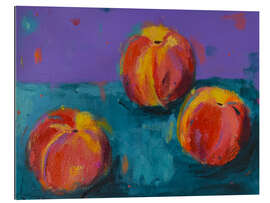 Tableau en plexi-alu Peaches