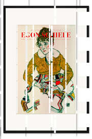 Gerahmter Kunstdruck Portrait of the artist’s wife, 1917