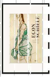 Gerahmter Kunstdruck Standing Woman in Green Shirt, 1914