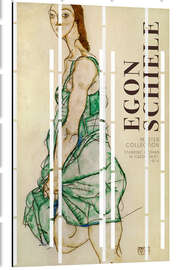 Magnettafel Standing Woman in Green Shirt, 1914