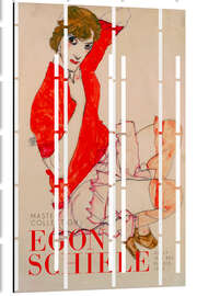 Magnettafel Wally in a Red Blouse, 1913