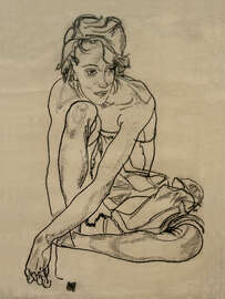 Magnettafel Kauernde