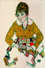 Magnettafel Bildnis der Gattin des Künstlers