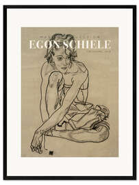 Framed art print Crouching, 1918