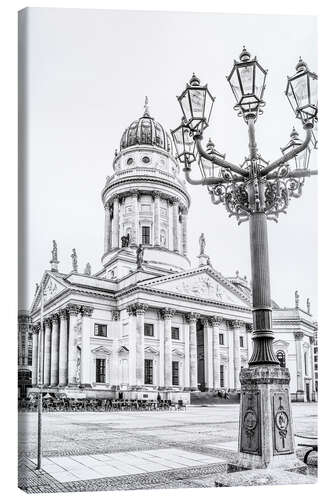 Canvas print French Cathedral in Berlin