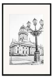 Gerahmter Kunstdruck Französischer Dom in Berlin