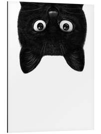 Magnettafel Schwarze Katze III