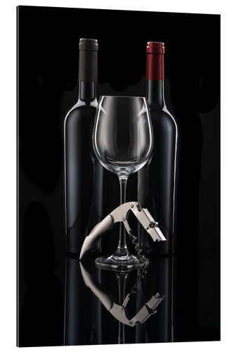 Galleritryk Wine Bottle Duo with Wine Cutlery