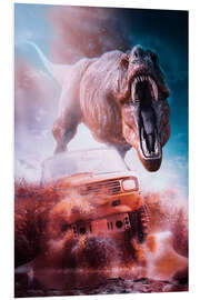 Cuadro de PVC The Tyrannosaurus Attack