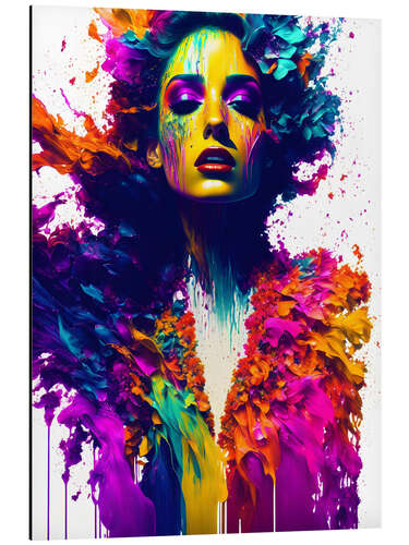 Aluminium print Beauty Explosion