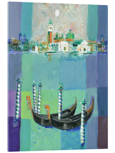 Tableau en verre acrylique Venice from San Giorgio