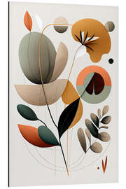 Magnettafel Florale Kunst