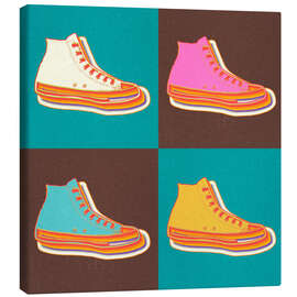 Canvas print  A Selection of Sneakers - Martin Bergsma
