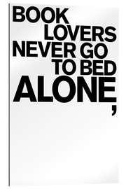 Gallery print Book Lovers Never Go to Bed Alone, II