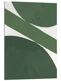 Gallery Print Green Abstract