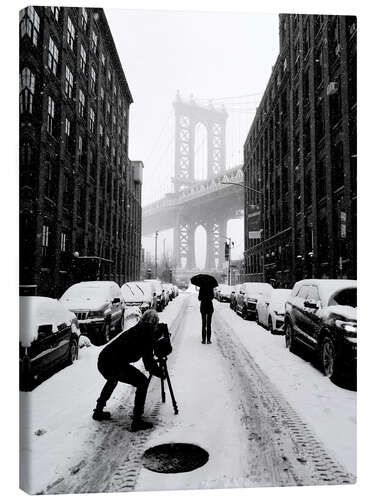 Canvas print Winter in New York City