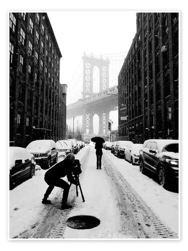 Poster Winter in New York City