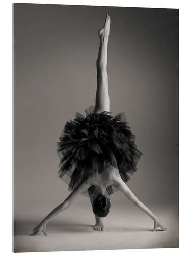 Akryylilasitaulu Ballet in the Black Tutu