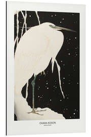 Cuadro de aluminio Heron In Snow