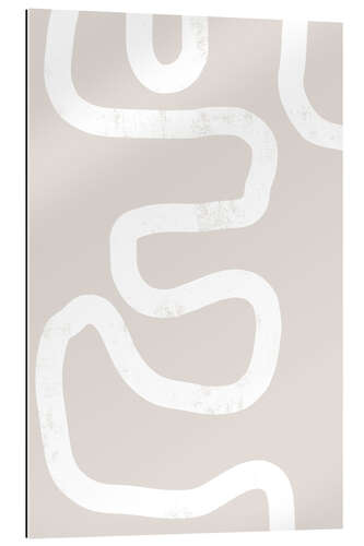 Gallery print Abstract Lines in White II