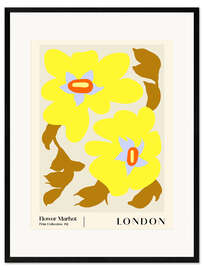 Framed art print Flower Market London