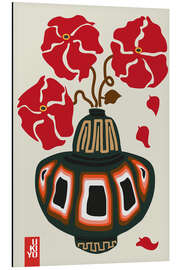 Magnettafel Ukiyo Flower Vase