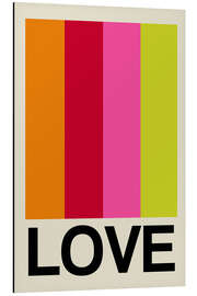 Magnettafel Retro Love