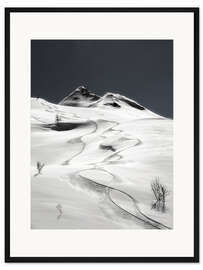 Gerahmter Kunstdruck Freeride